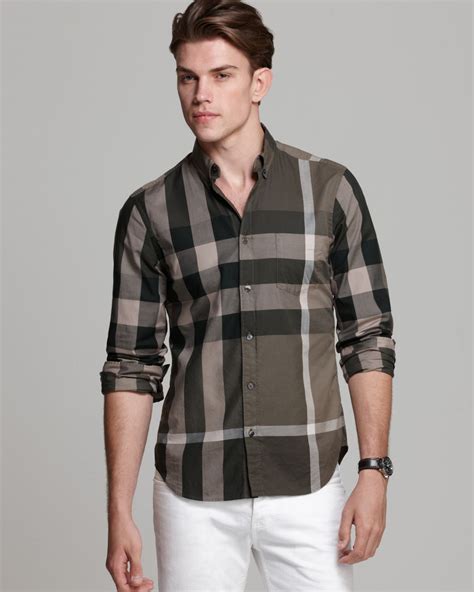 cheap burberry shirt mens|burberry men's shirts 3x.